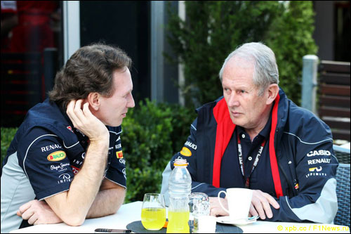 Кристиан Хорнер и Хельмут Марко